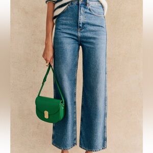 Sezane Le Crop Denim Jean